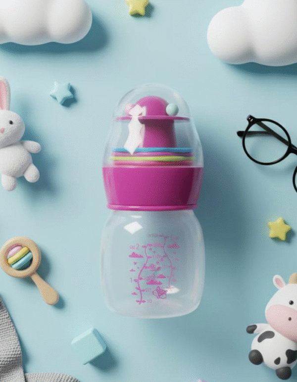 Purple Sip Baby Bottle 2oz