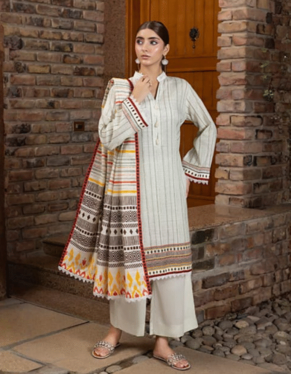 SALINA - Rustic Heritage Khaddar Unstitched 3-Piece Suit